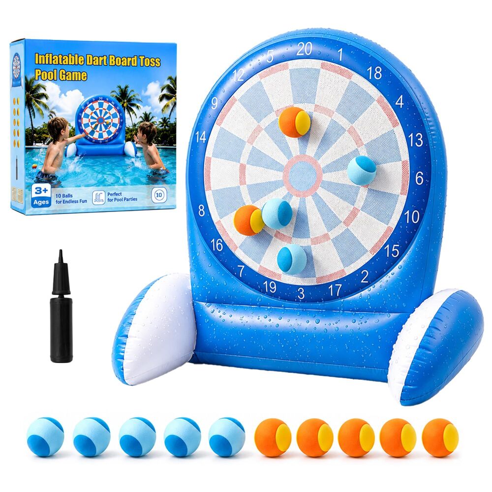 Inflatable Dart Board Water Game for Kids
